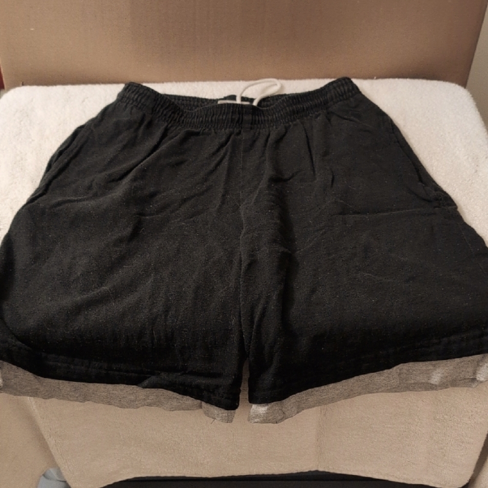 Black Casual Shorts mens S